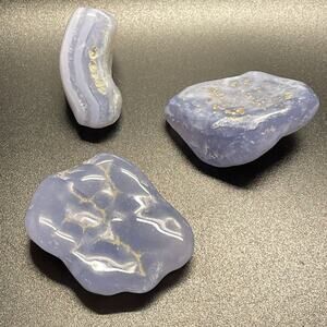 Blue Lace Agate Tumbled Crystals